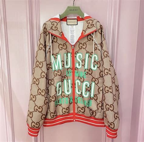 gucci 100 gg neoprene jacket|Gucci coats for women.